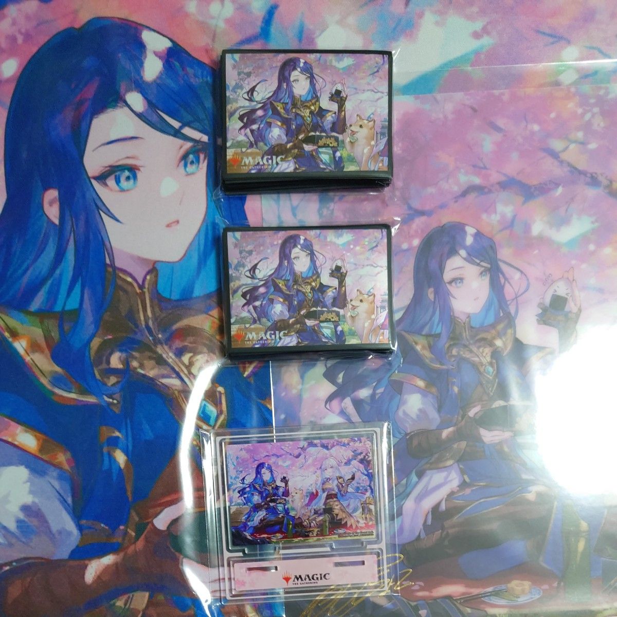 MTG放浪皇お花見キャンペーン ナーセットプレイマット + MTG放浪皇お花見キャンペーン ナーセットプレイマット +