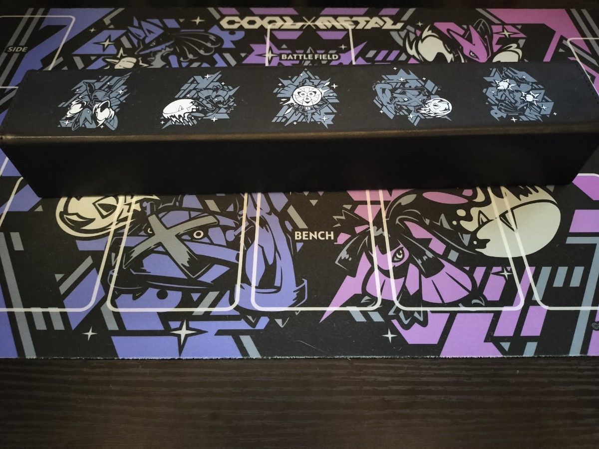 ポケモンカード Cool×Metal デッキケース プレイマットケース ポケモンカード Cool×Metal デッキケース プレイマットケース