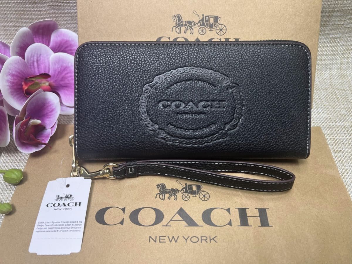 COACH長財布コーチ財布ロング ジップ アラウンド ウォレット COACH長財布コーチ財布ロング ジップ アラウンド ウォレット