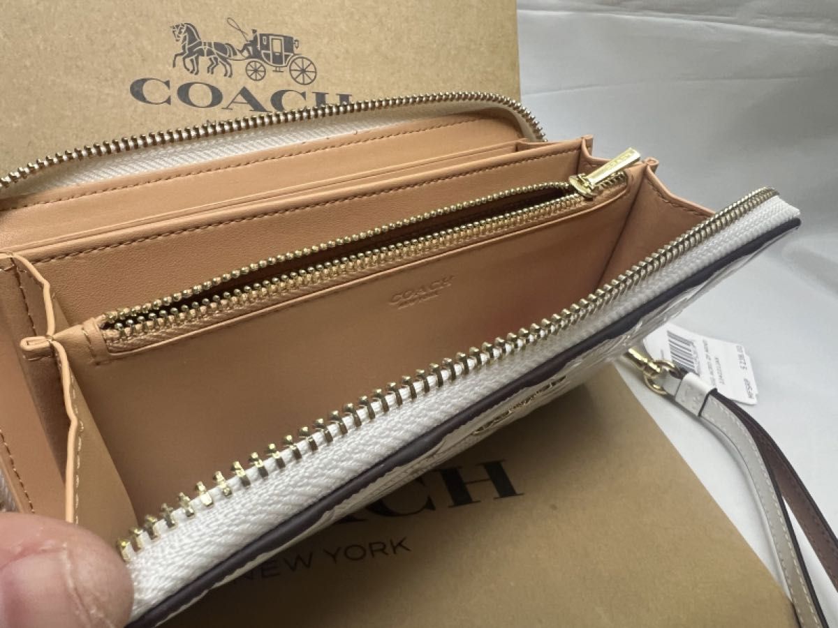 COACH 長財布 コーチ 財布 シグネチャー 新品未使用 COACH 長財布 コーチ 財布 シグネチャー 新品未使用