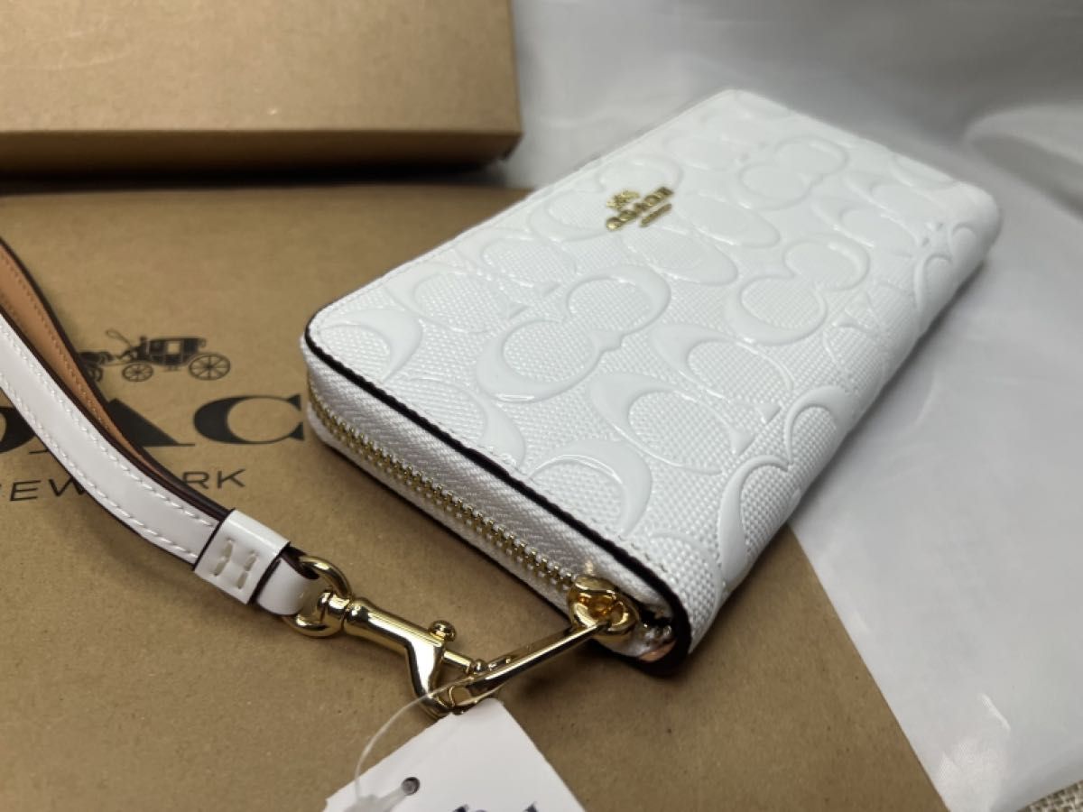 COACH 長財布 コーチ 財布 シグネチャー 新品未使用 COACH 長財布 コーチ 財布 シグネチャー 新品未使用