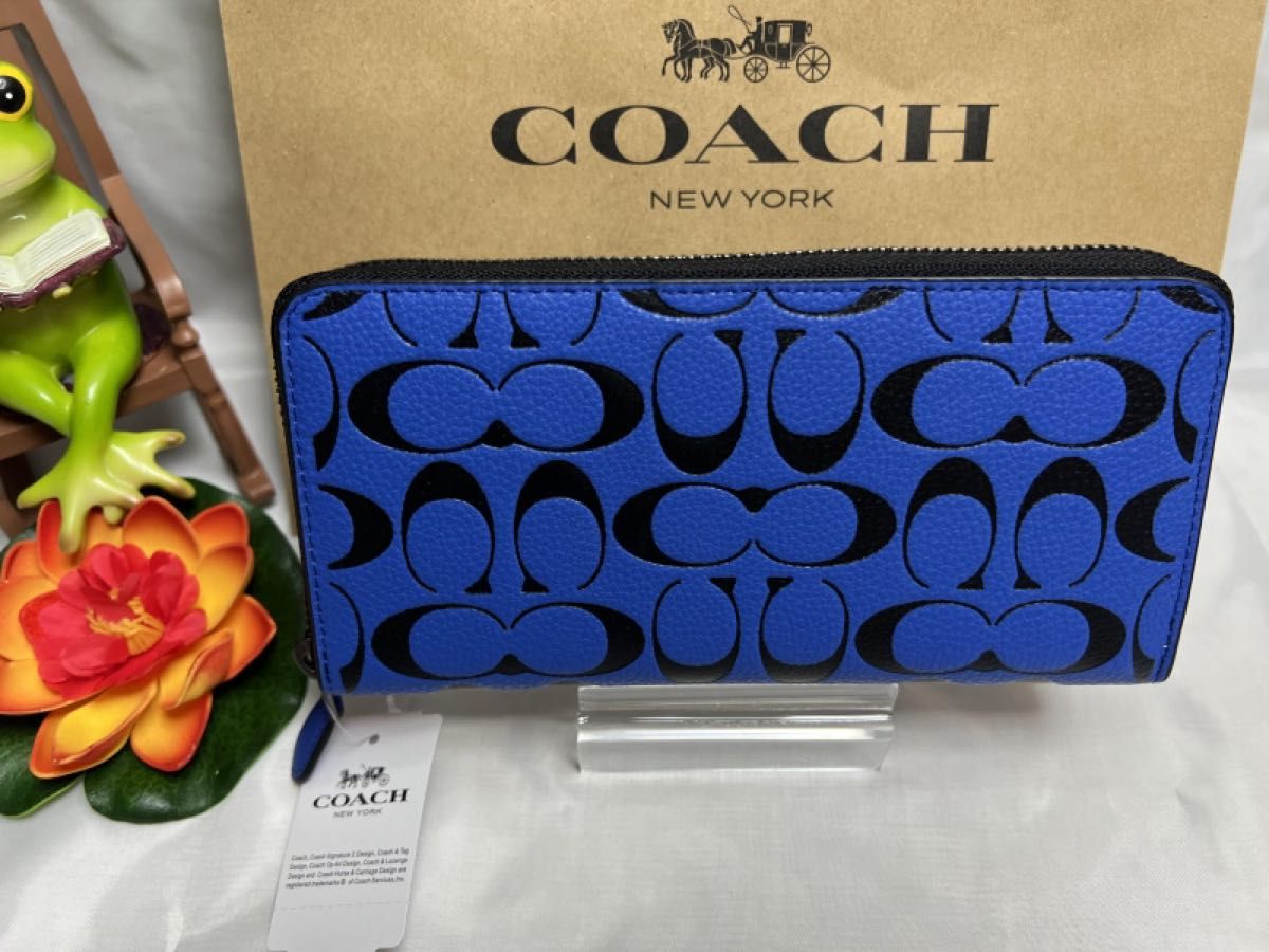 コーチ財布 COACH 長財布 アコーディオン 新品未使用ウォレット コーチ財布 COACH 長財布 アコーディオン 新品未使用ウォレット