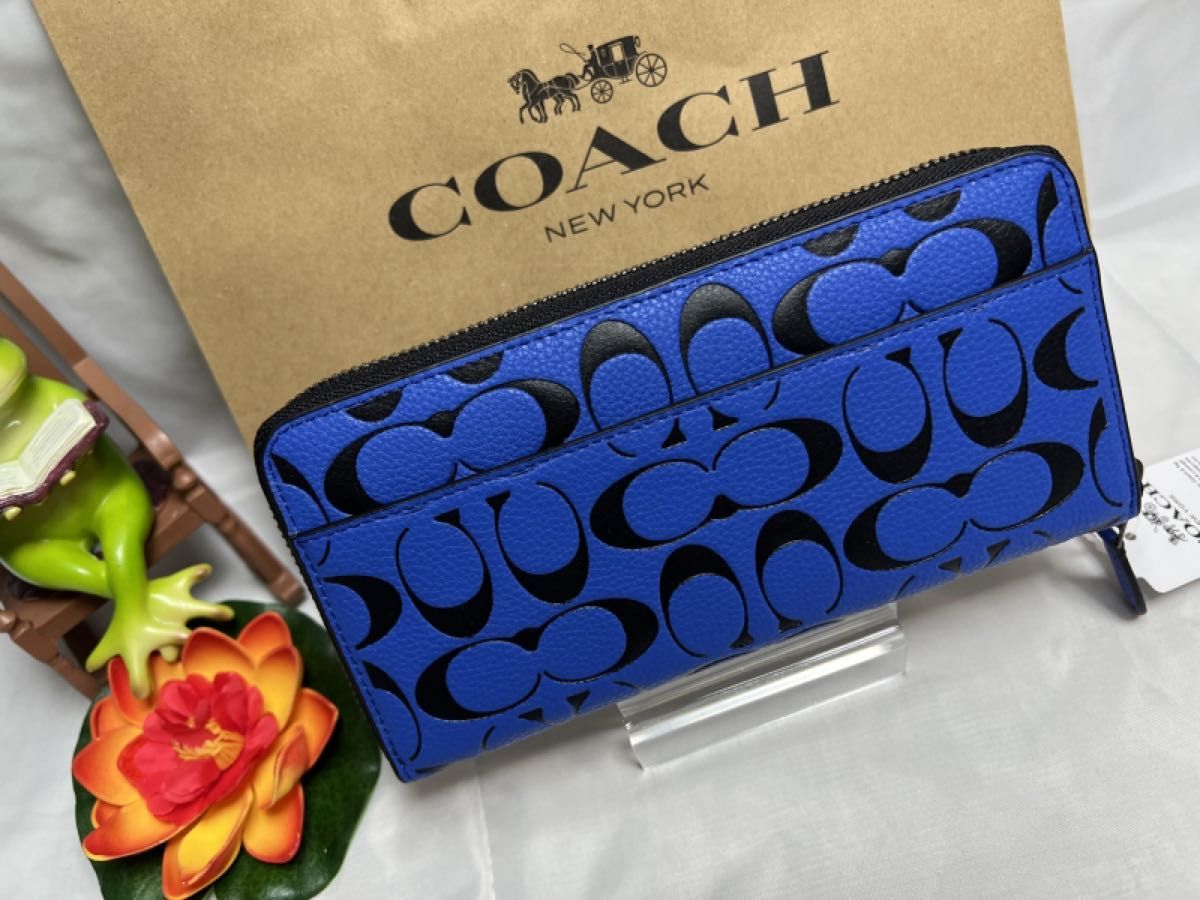 コーチ財布 COACH 長財布 アコーディオン 新品未使用ウォレット コーチ財布 COACH 長財布 アコーディオン 新品未使用ウォレット