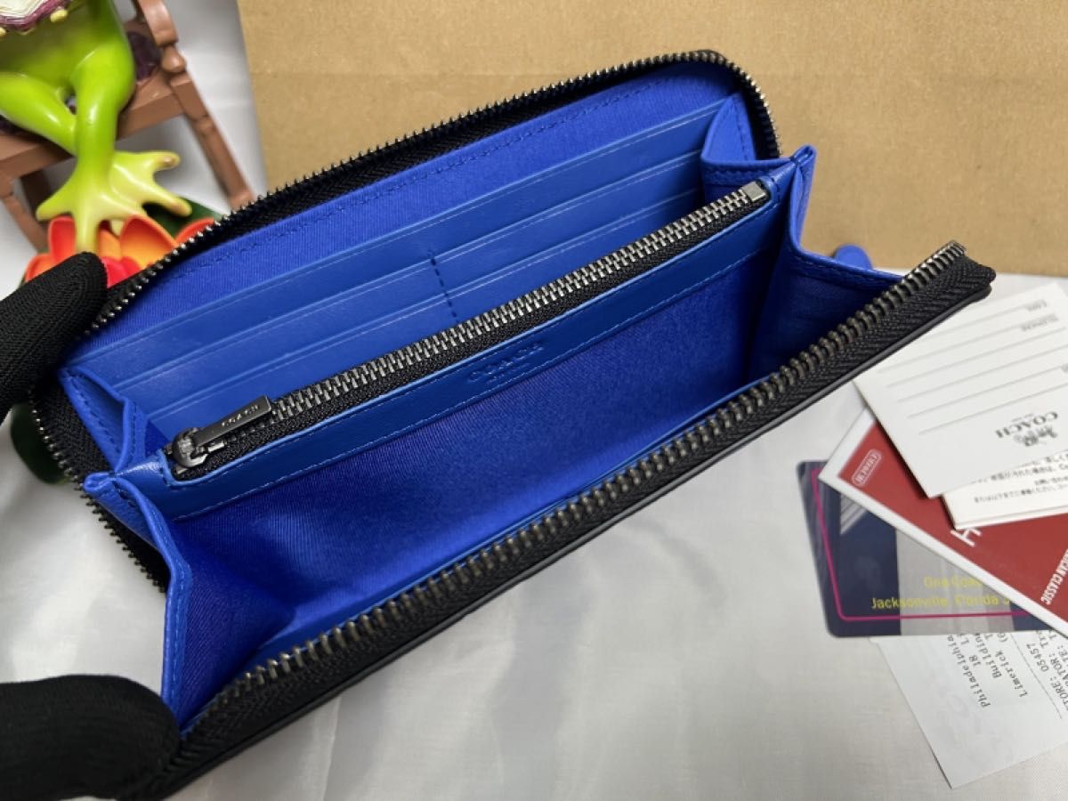 コーチ財布 COACH 長財布 アコーディオン 新品未使用ウォレット コーチ財布 COACH 長財布 アコーディオン 新品未使用ウォレット