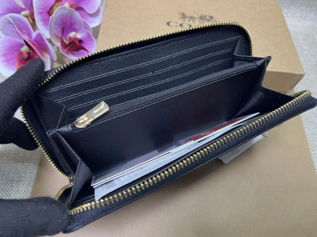 COACH 長財布 ロング ジップ ウォレット コーチ財布 パックマン COACH 長財布 ロング ジップ ウォレット コーチ財布 パックマン