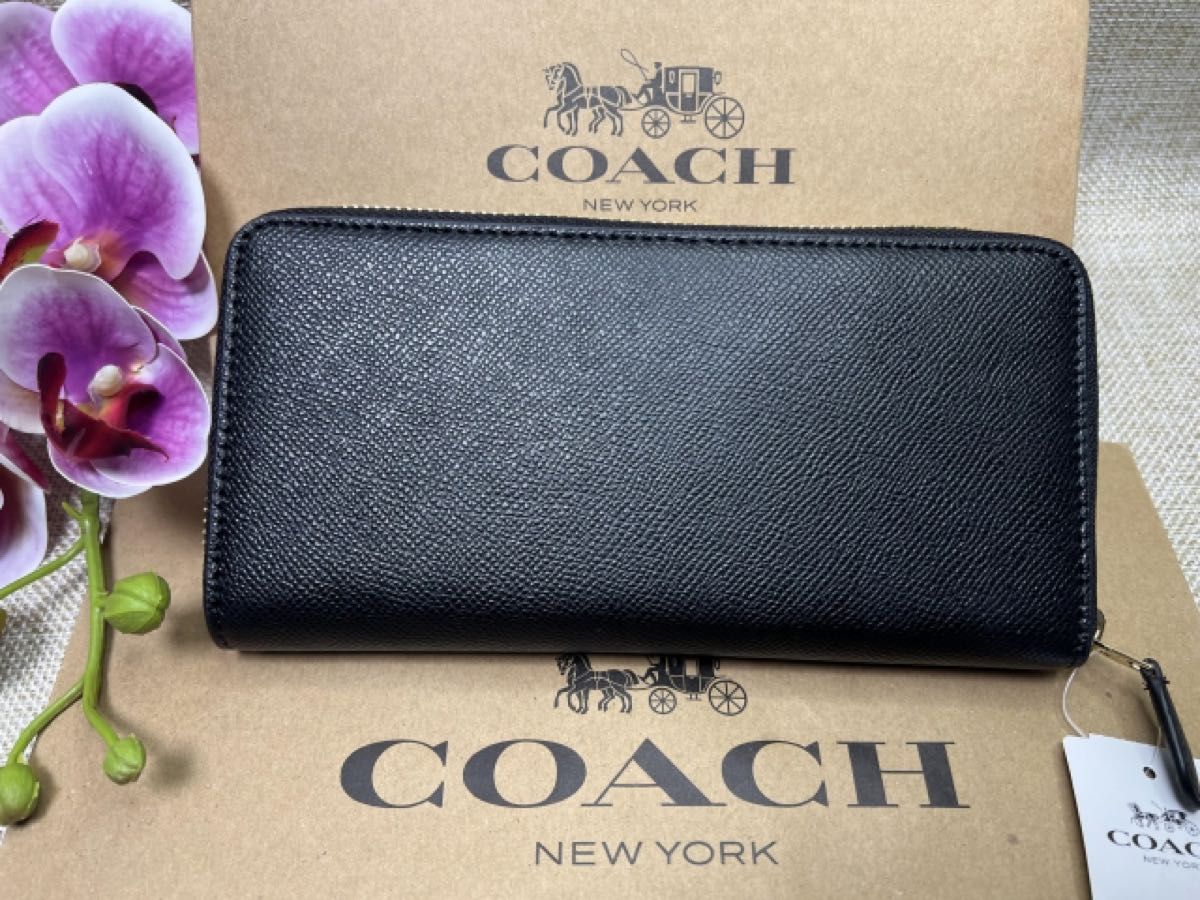 COACH 長財布 ロング ジップ ウォレット コーチ財布 パックマン COACH 長財布 ロング ジップ ウォレット コーチ財布 パックマン
