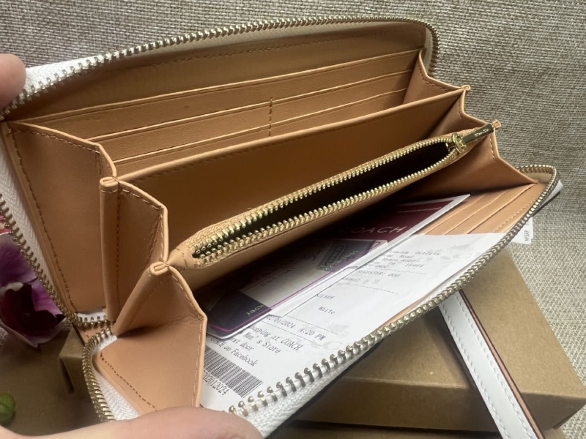 コーチ 財布 COACH 長財布 シグネチャー 新品未使用 コーチ 財布 COACH 長財布 シグネチャー 新品未使用