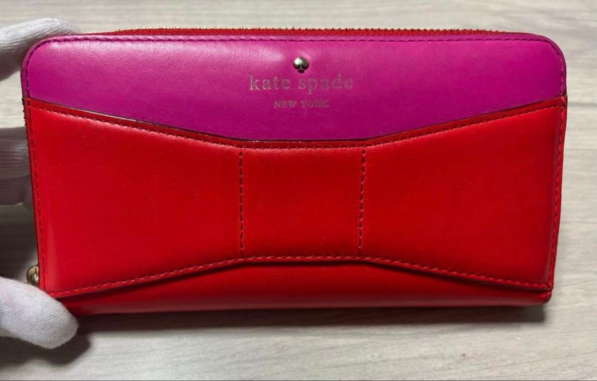 kate spade 赤×ピンク 長財布 ケイトスペード|Yahoo!フリマ(旧 kate spade 赤×ピンク 長財布 ケイトスペード|Yahoo!フリマ(旧