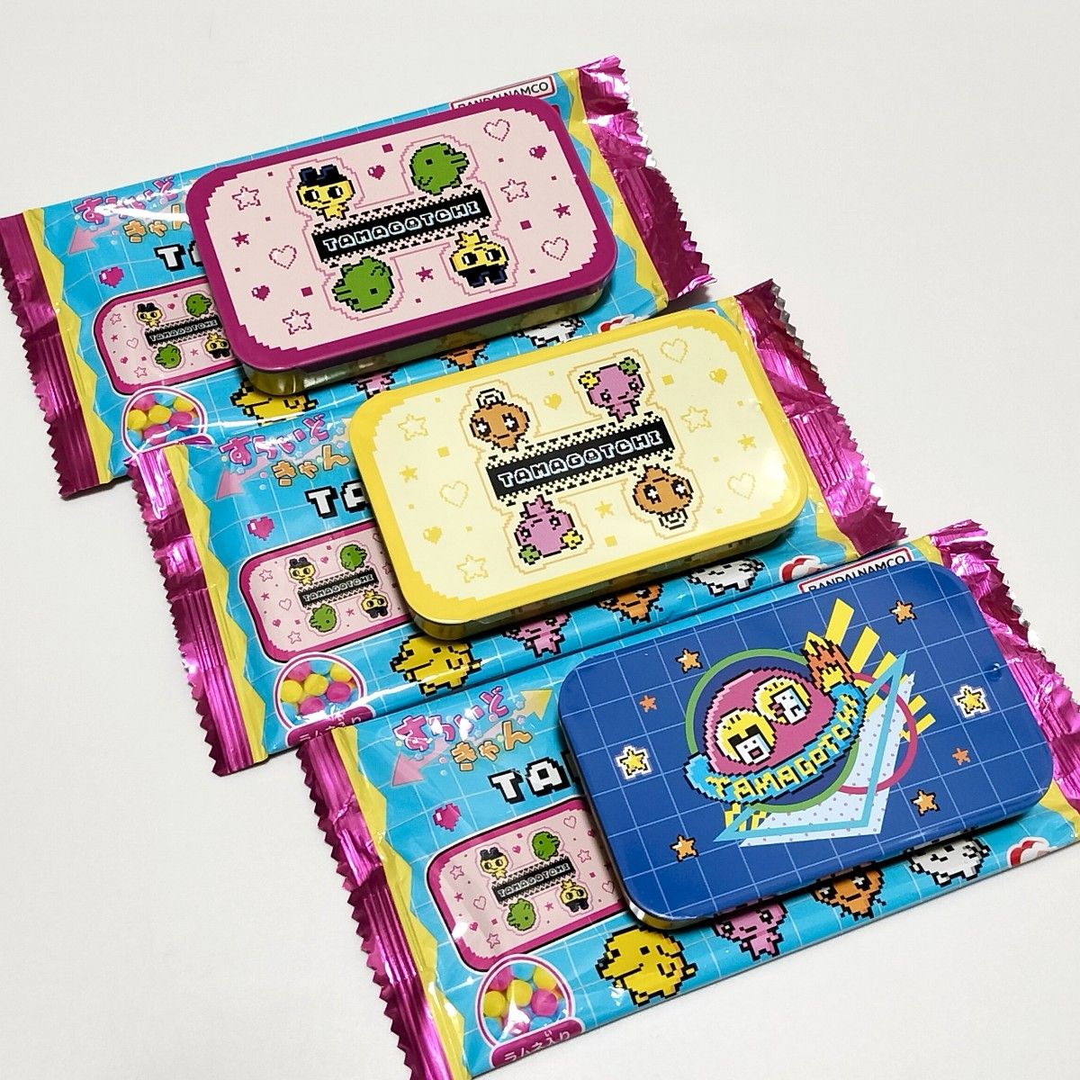 すらいどきゃん たまごっち 3種セット まめっち くちぱっち めめ すらいどきゃん たまごっち 3種セット まめっち くちぱっち めめ