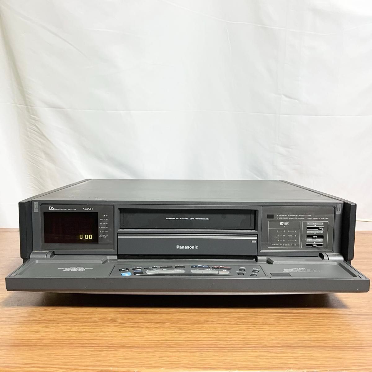 Panasonicパナソニック S-VHSビデオデッキ NV-BS900 録画王 Panasonicパナソニック S-VHSビデオデッキ NV-BS900 録画王