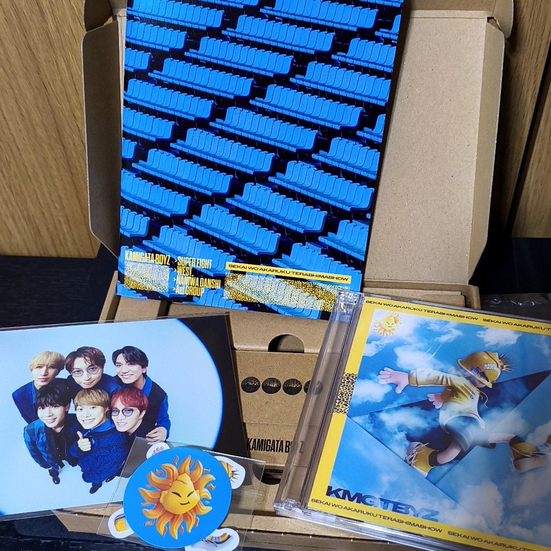 カミガタボーイズ 世界を明るく照らしましょう Blu-ray 未開封 カミガタボーイズ 世界を明るく照らしましょう Blu-ray 未開封