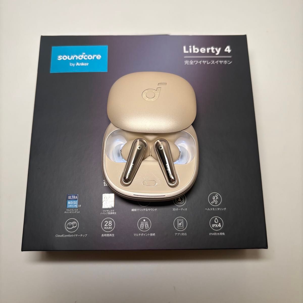 超美品】Anker Liberty4 Soundcore シャンパンゴールド|Yahoo 超美品】Anker Liberty4 Soundcore シャンパンゴールド|Yahoo