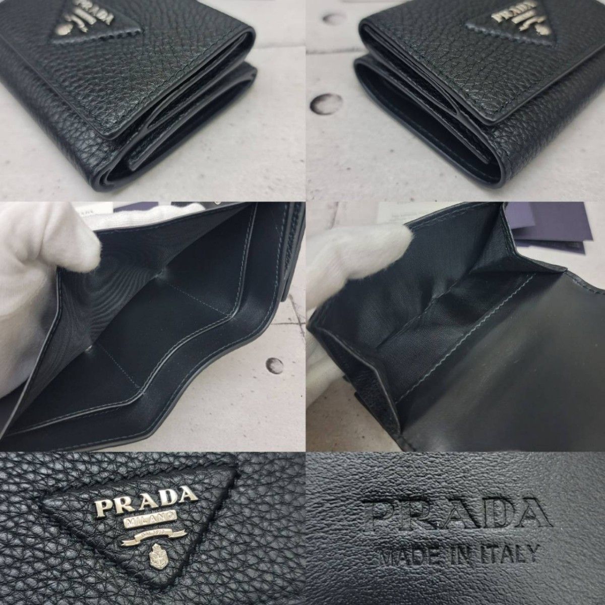 完売モデル 新品未使用 正規品 PRADA ヴィッテロダイノレザー 完売モデル 新品未使用 正規品 PRADA ヴィッテロダイノレザー