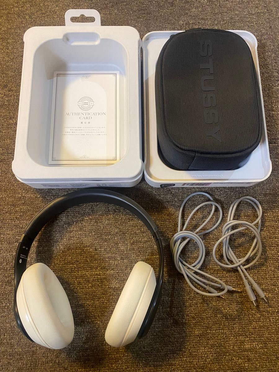 Beats × Stussy ヘッドホン ホワイト|Yahoo!フリマ(旧PayPay Beats × Stussy ヘッドホン ホワイト|Yahoo!フリマ(旧PayPay