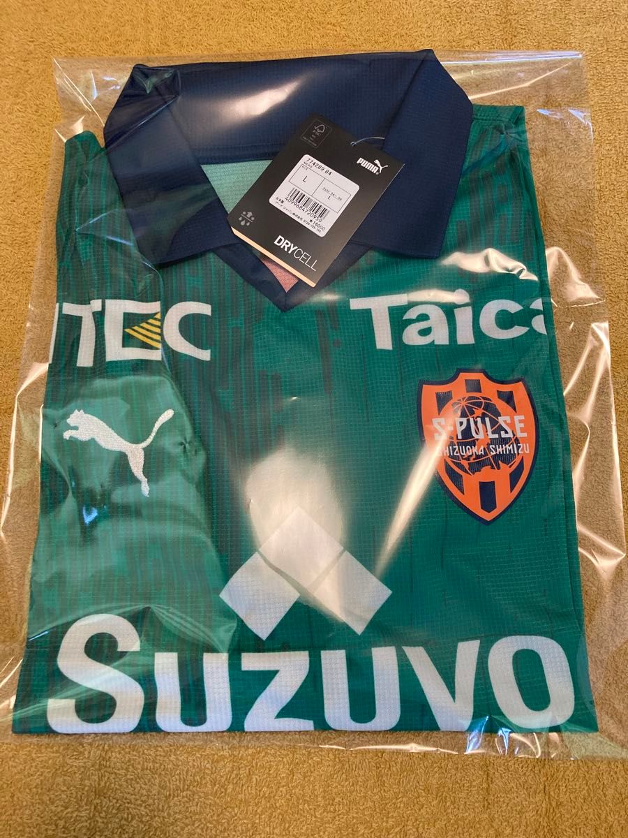 新品未使用 タグ付き】清水エスパルス 2023年GKユニフォーム L 新品未使用 タグ付き】清水エスパルス 2023年GKユニフォーム L