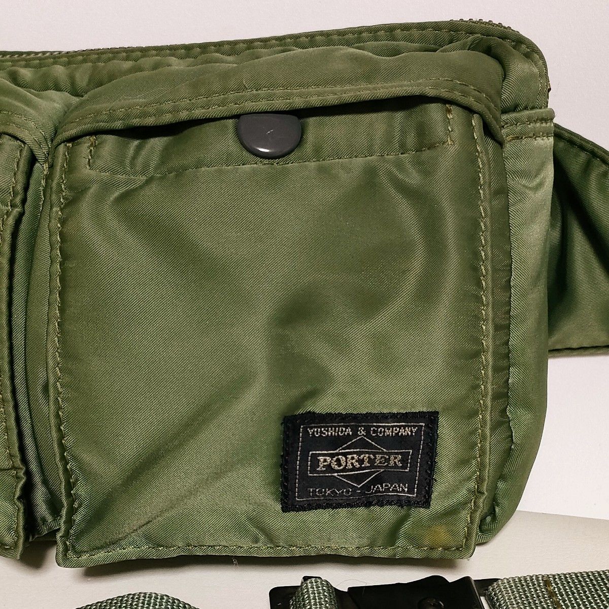 PORTER ポーター ウエストバッグ ボディバッグ タンカー セージ PORTER ポーター ウエストバッグ ボディバッグ タンカー セージ