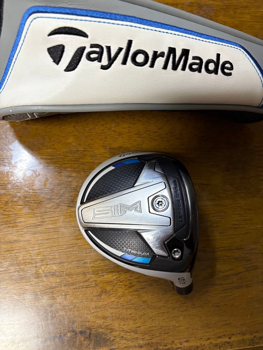美品 TaylorMade テーラーメイド SIM フェアウェイウッド 5W 19 美品 TaylorMade テーラーメイド SIM フェアウェイウッド 5W 19