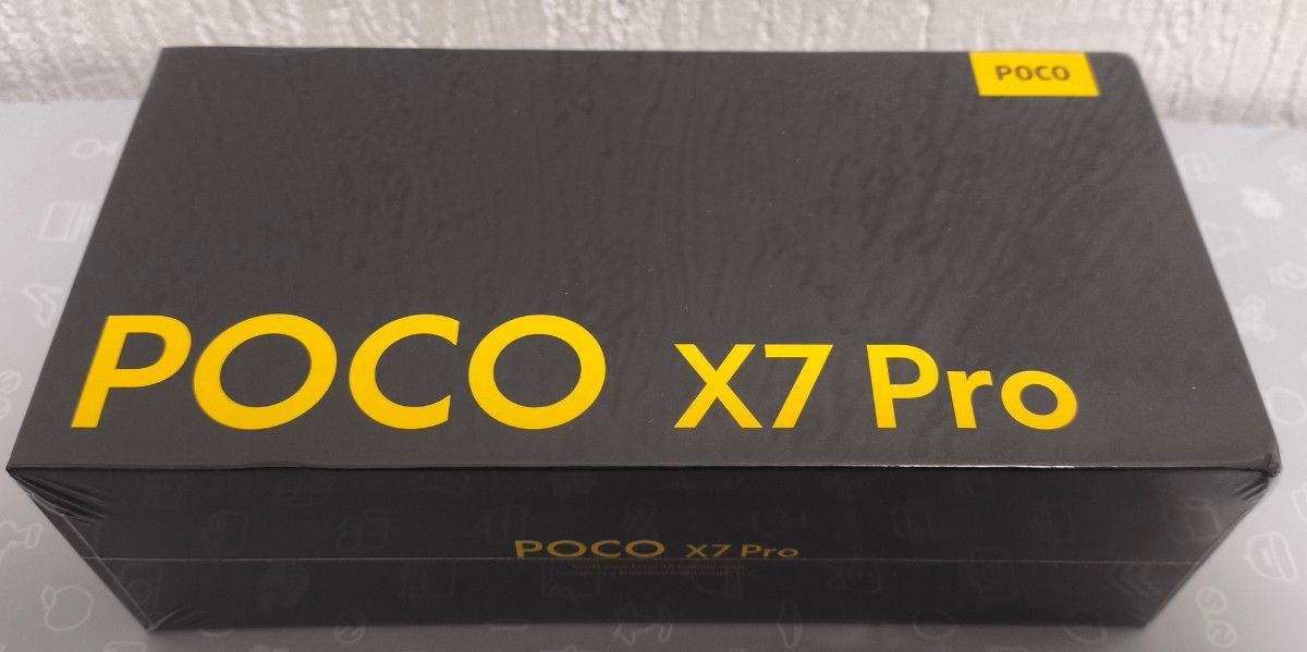 新品未開封】POCO X7 Pro 12GB/512GB グローバルver Yellow 新品未開封】POCO X7 Pro 12GB/512GB グローバルver Yellow