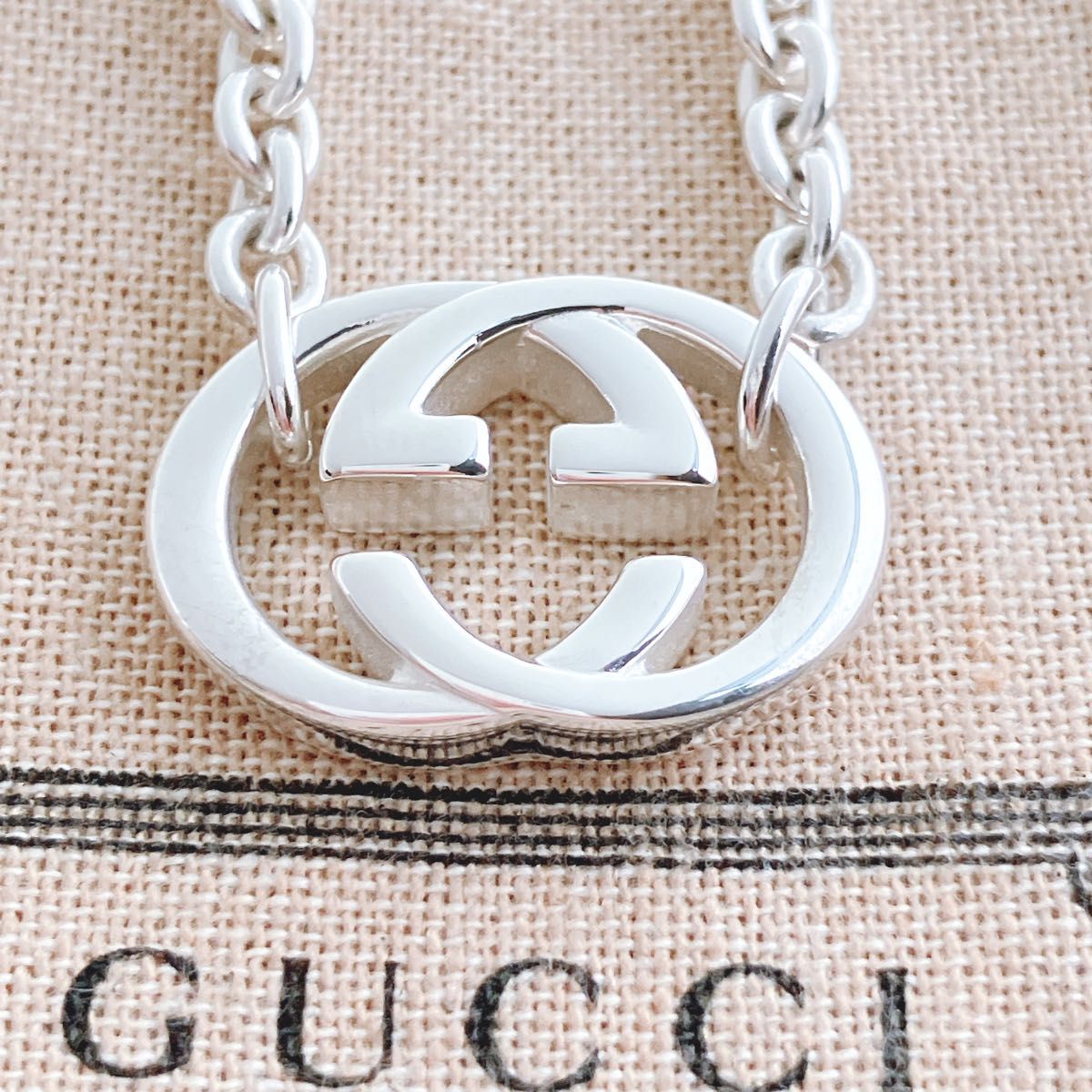 洗浄済 グッチ GUCCI 925 ネックレス シルバー レディース OT344 洗浄済 グッチ GUCCI 925 ネックレス シルバー レディース OT344