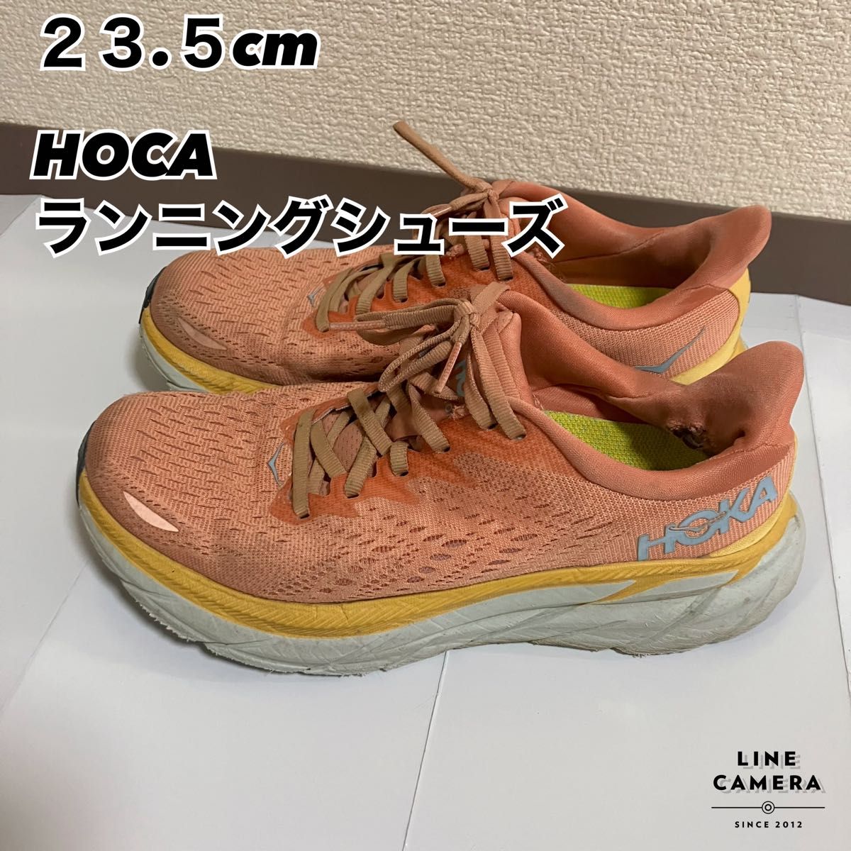 HOKA ランニングシューズ 23 5cm (US5)クリフトン8 オレンジ HOKA ランニングシューズ 23 5cm (US5)クリフトン8 オレンジ