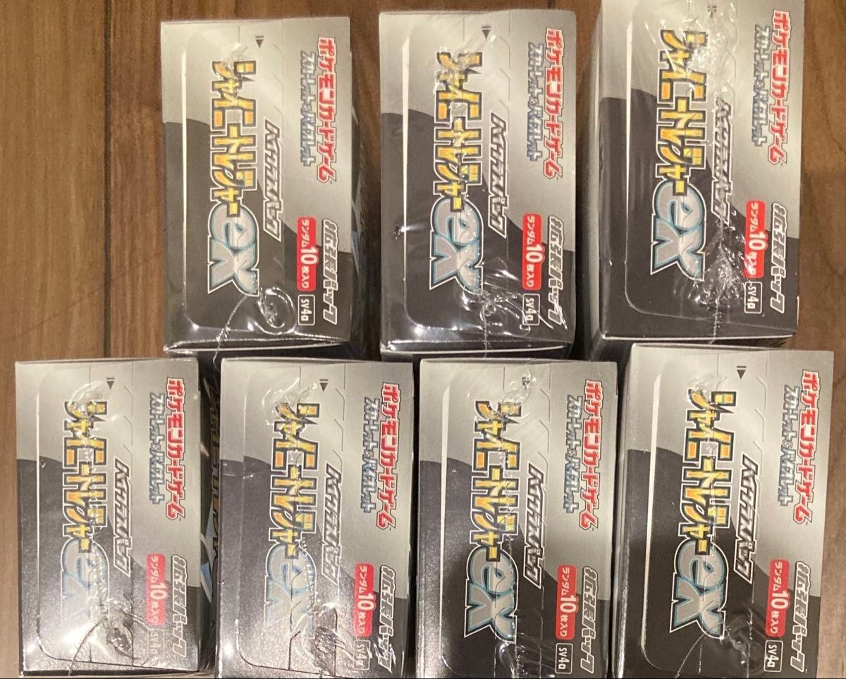 ポケモンカード シャイニートレジャーex 7Box シュリンク付き未 ポケモンカード シャイニートレジャーex 7Box シュリンク付き未