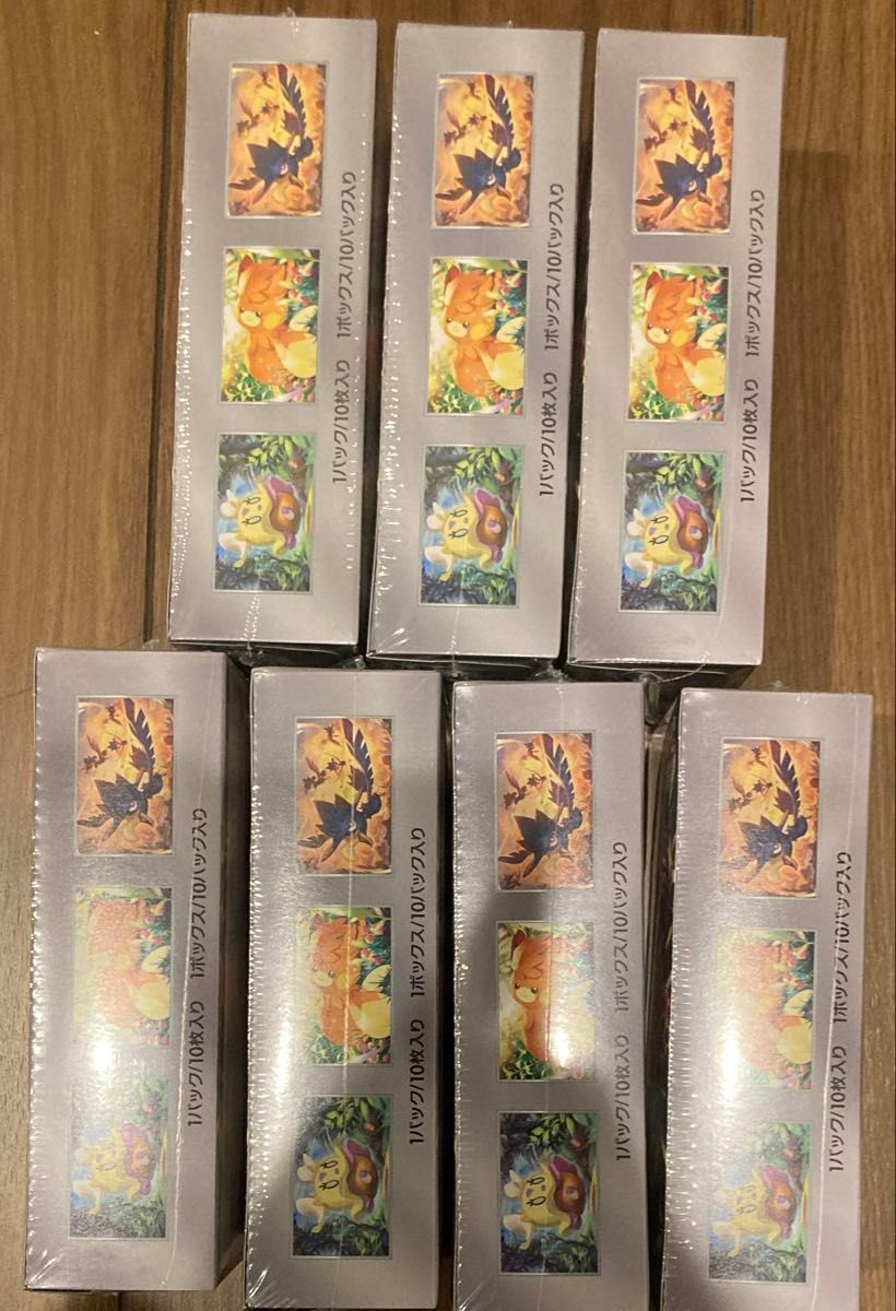 ポケモンカード シャイニートレジャーex 7Box シュリンク付き未 ポケモンカード シャイニートレジャーex 7Box シュリンク付き未