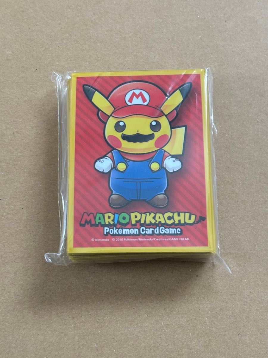 ポケモンカードゲーム マリオピカチュウ デッキシールド ポケモンカードゲーム マリオピカチュウ デッキシールド