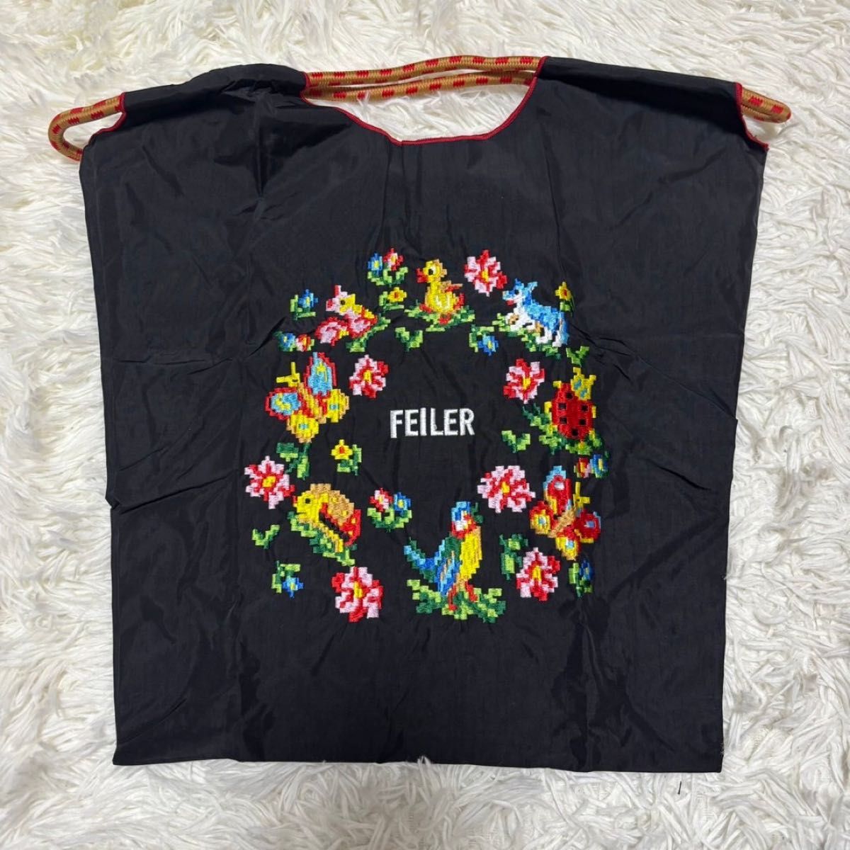 在庫処分セール 刺繍バック トートバッグ エコバッグ グレー 在庫処分セール 刺繍バック トートバッグ エコバッグ グレー