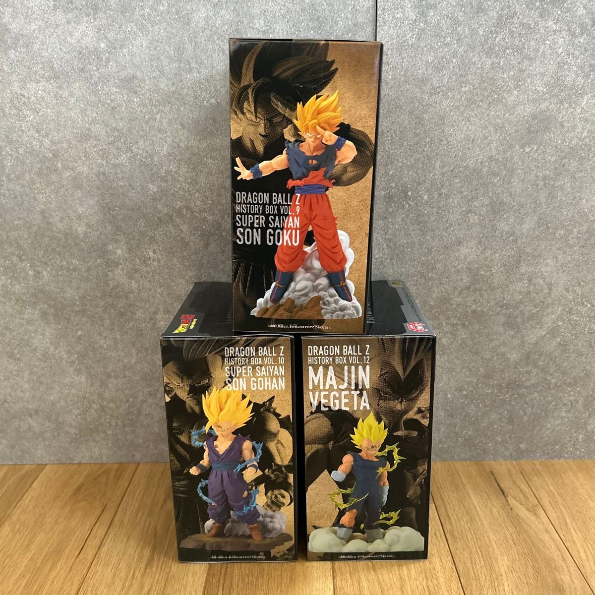 スケールモデル 新作 フィギュア ドラゴンボールZ 孫悟空 3体 魔人ベジータ 孫悟飯 その他