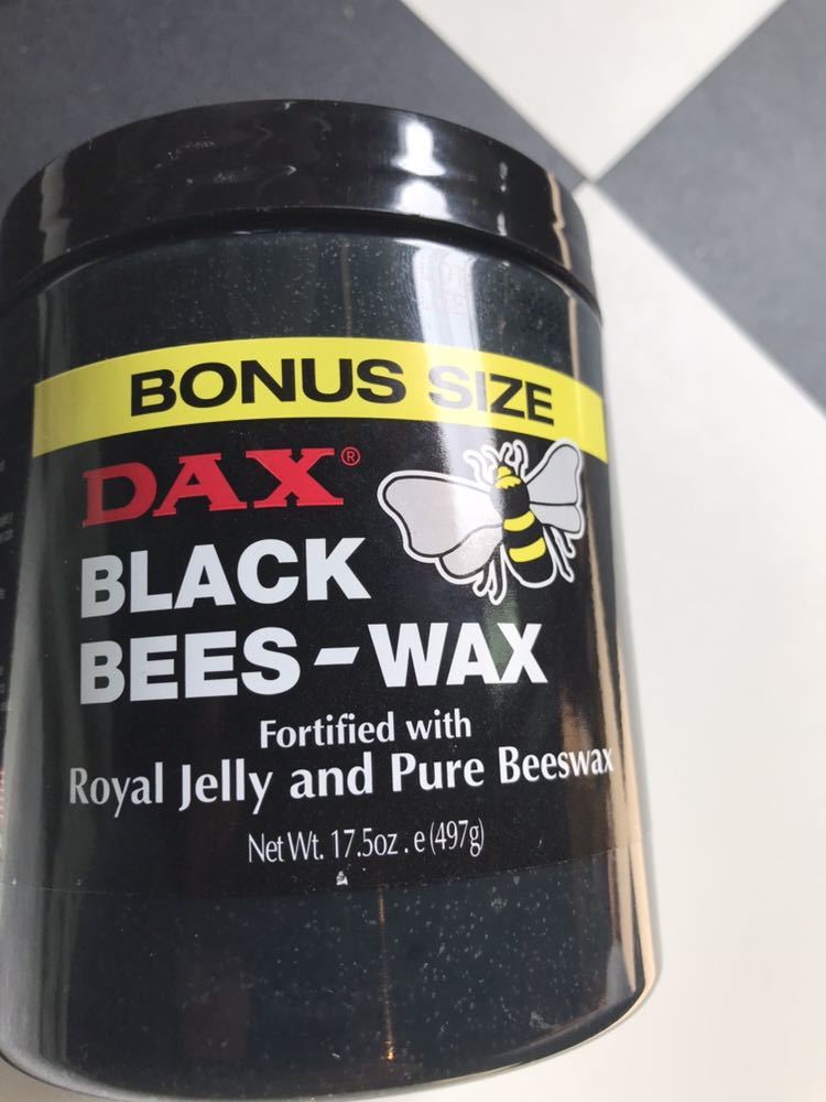  hard-to-find DAX BLACK BEES-WAX bonus size 17,5oz 497gpoma-do beads wax lock n roll 