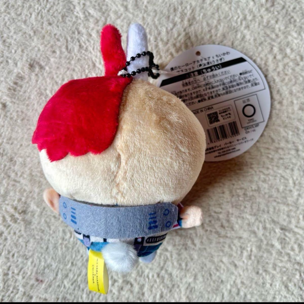 僕のヒーローアカデミア×ちいかわ マスコット うさぎ 轟焦凍 僕のヒーローアカデミア×ちいかわ マスコット うさぎ 轟焦凍