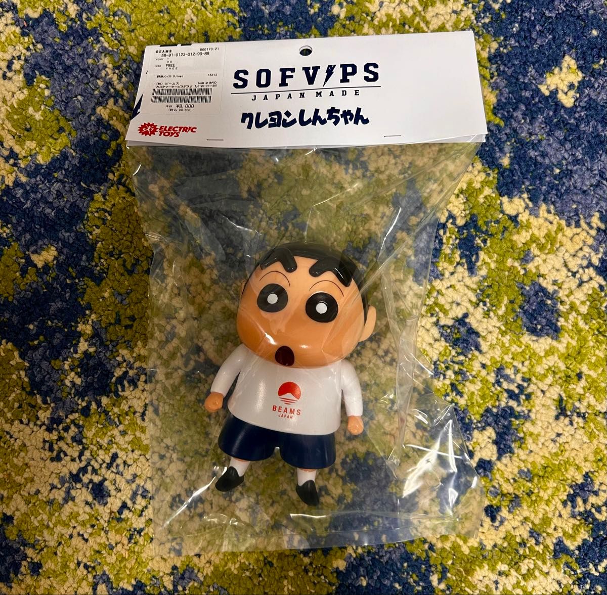 SOFVIPS 野原しんのすけ BEAMS JAPAN別注カラー ver.2 SOFVIPS製「しんちゃん」の新たな「BEAMS JAPAN限定カラー ver