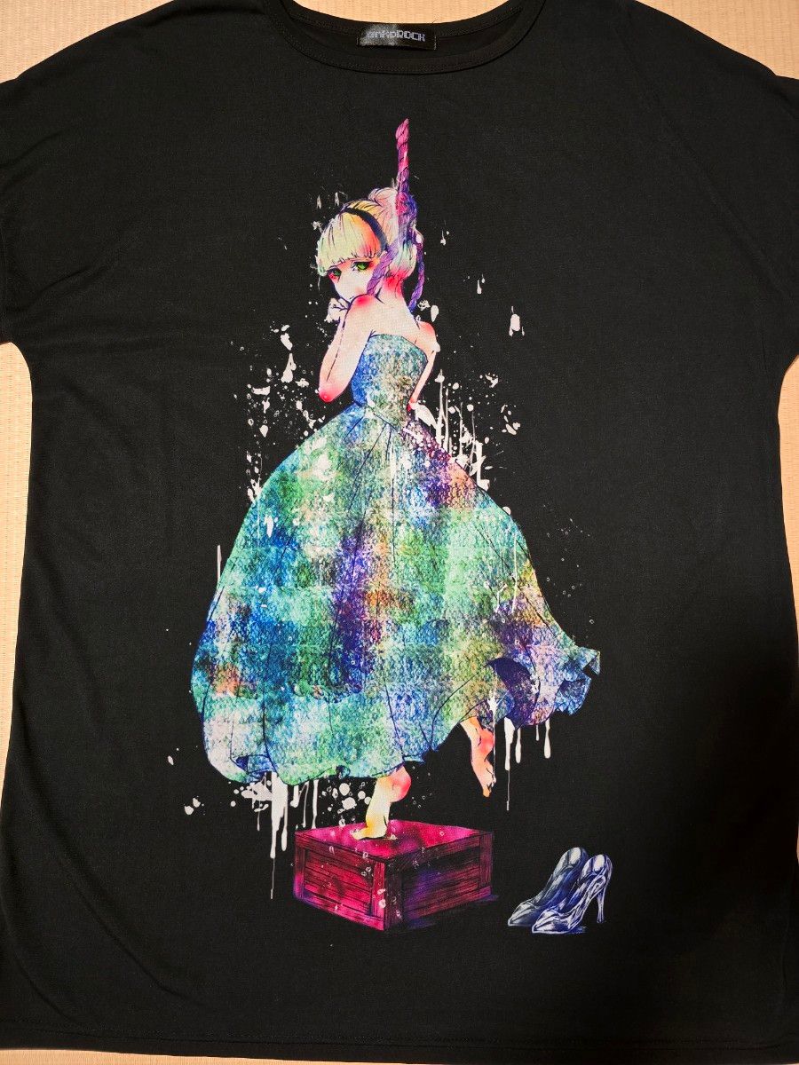 GWSALE ankoROCK 首つりシンデレラ メガビッグTシャツ 原宿系 GWSALE ankoROCK 首つりシンデレラ メガビッグTシャツ 原宿系