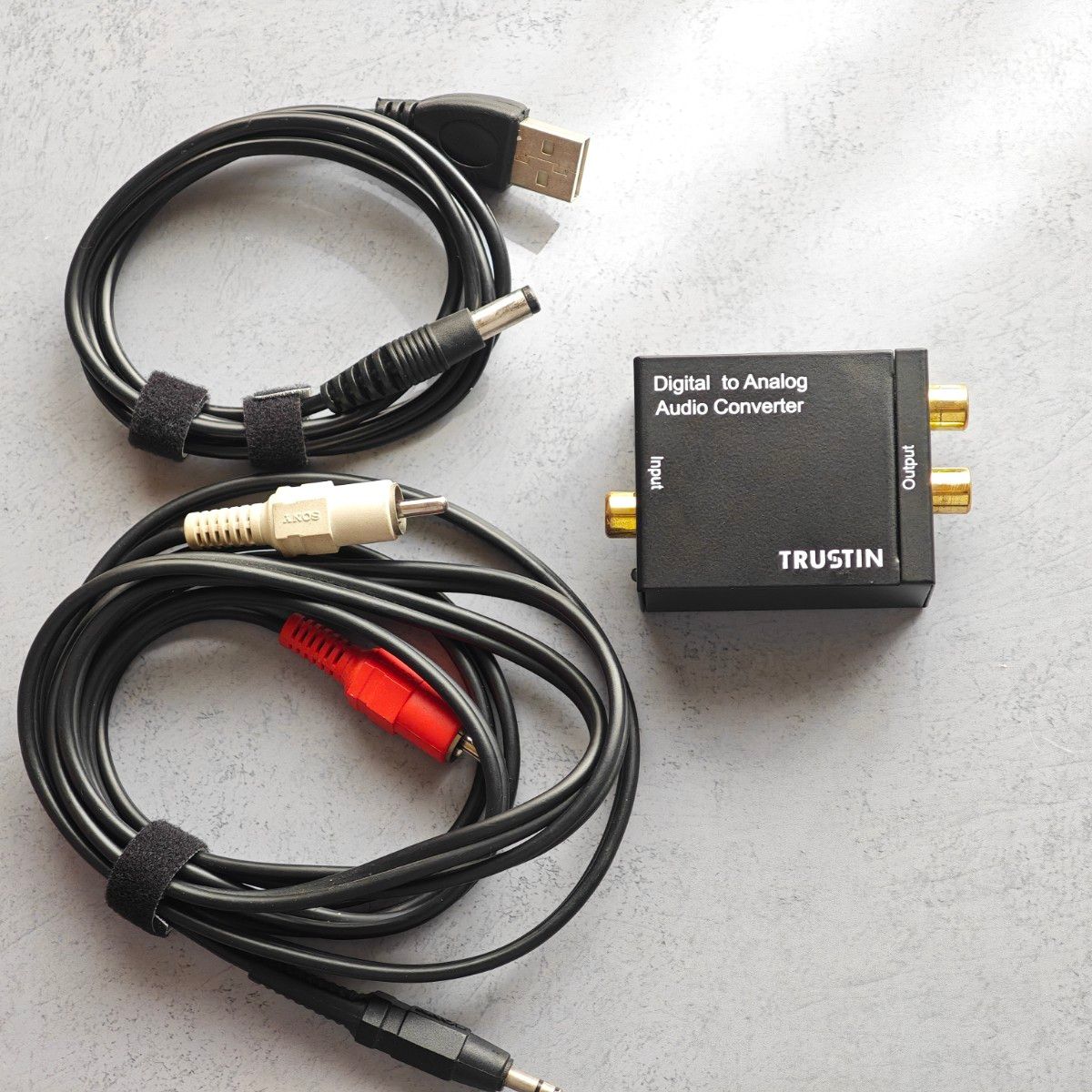 DACデジタル(光&同軸) アナログ(RCA) オーディオ変換器 DACデジタル(光&同軸) アナログ(RCA) オーディオ変換器