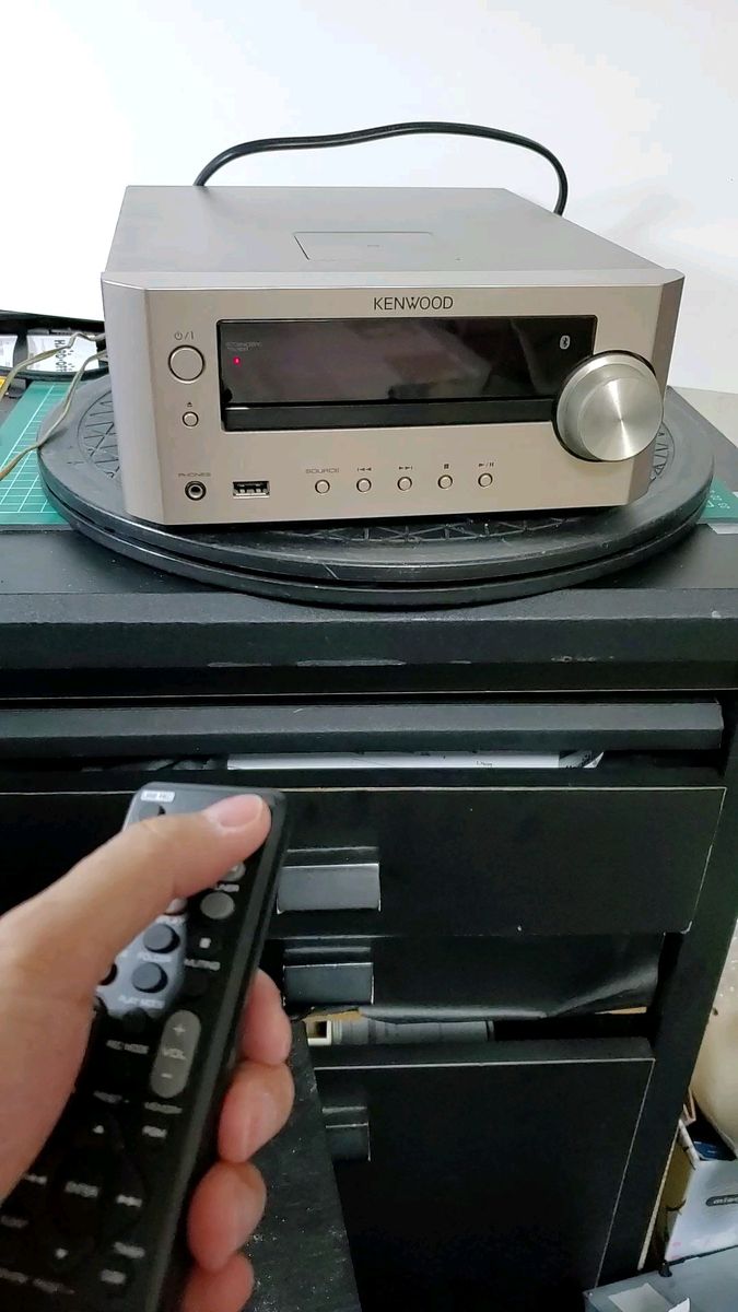 KENWOOD ケンウッド CD/USBレシーバー K-505 動作品
