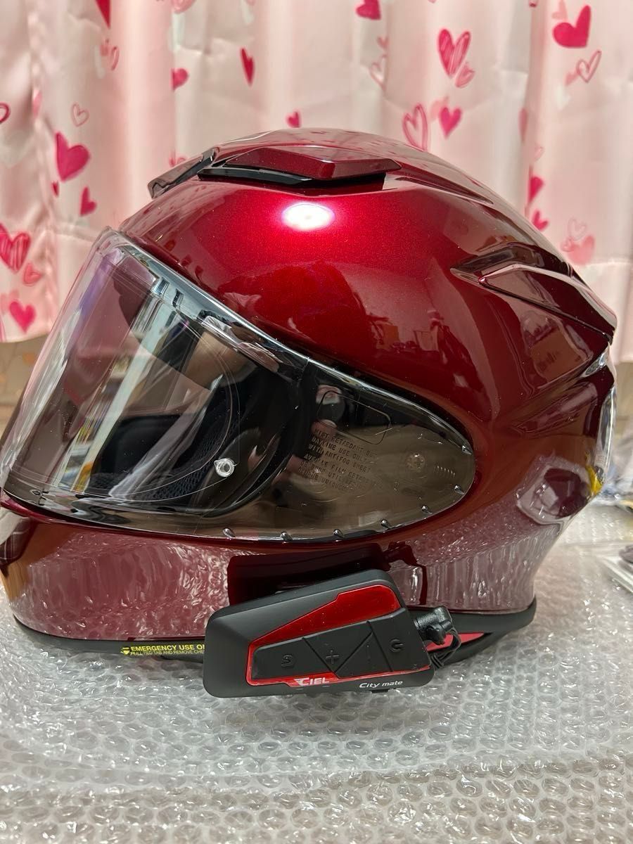格安 春ツーリング レディース 美品 インカム付 Sサイズ SHOEI Z 格安 春ツーリング レディース 美品 インカム付 Sサイズ SHOEI Z