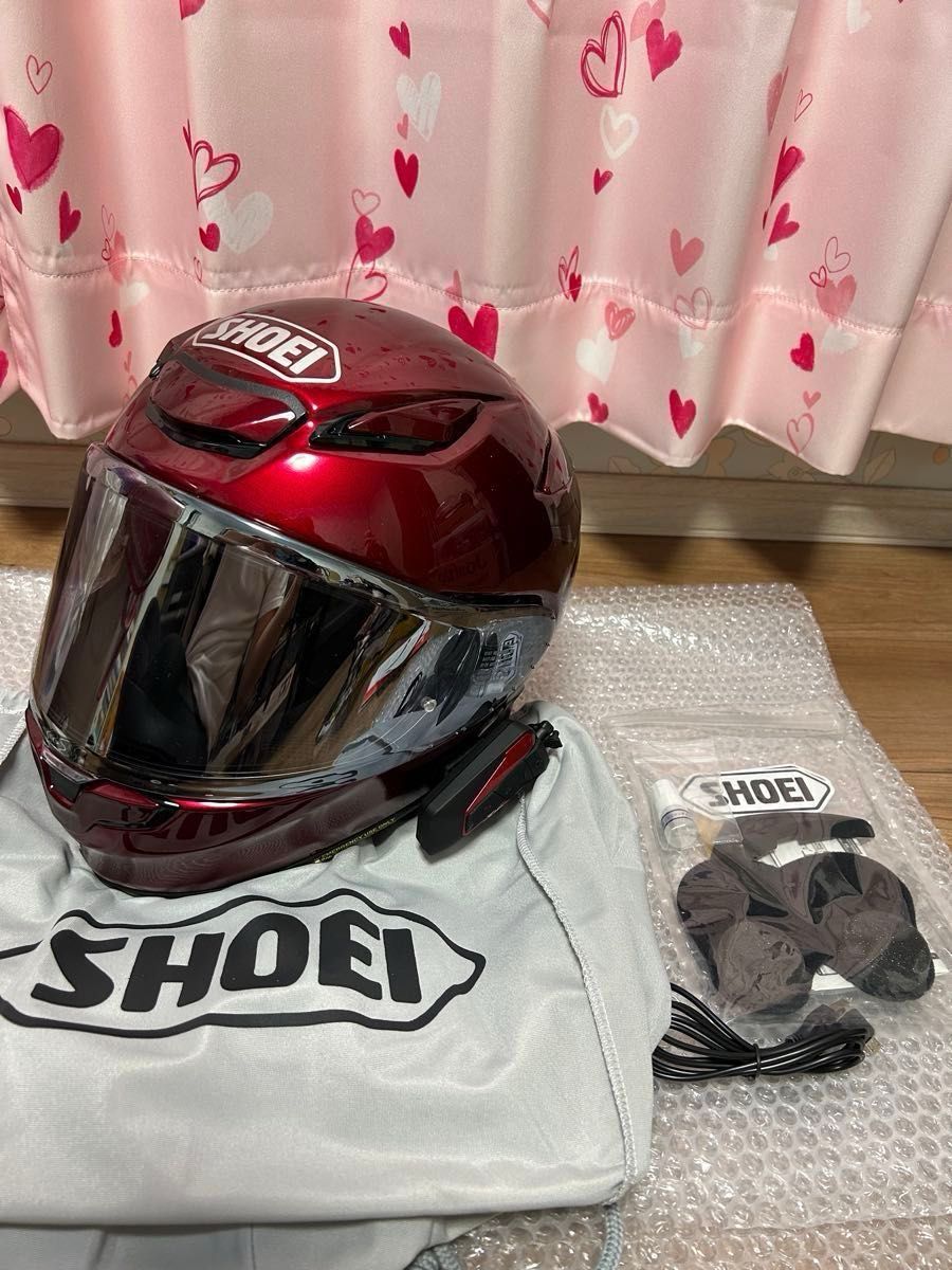 値下げ 春ツーリング レディース 美品 インカム付 Sサイズ SHOEI 値下げ 春ツーリング レディース 美品 インカム付 Sサイズ SHOEI