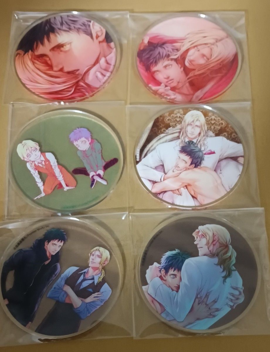 座裏屋蘭丸 コヨーテ アクリルコースター グラッテ 全6種|Yahoo 座裏屋蘭丸 コヨーテ アクリルコースター グラッテ 全6種|Yahoo
