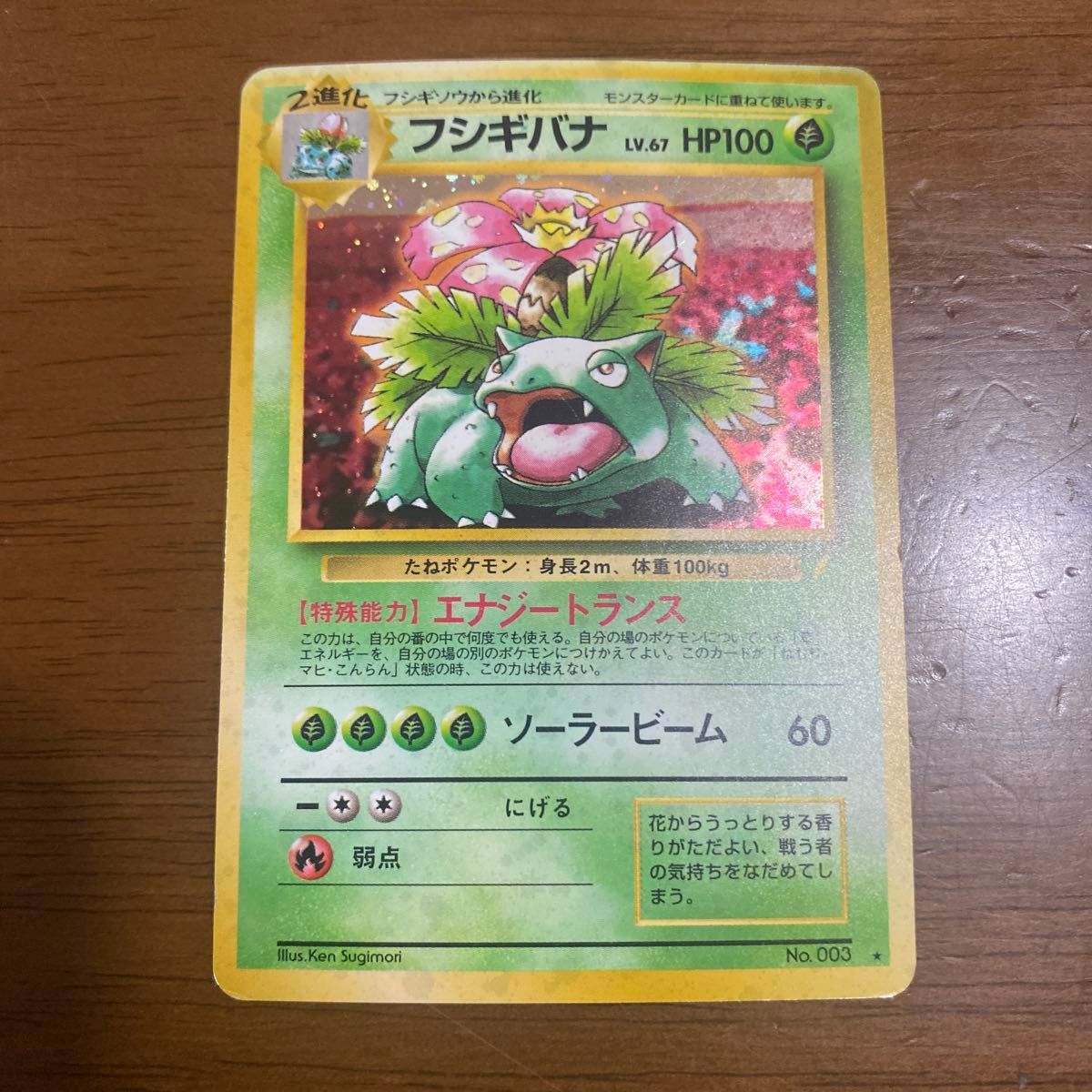 ポケモンカード フシギバナ LV 67 旧裏 とりかえっこプリーズ ポケモンカード フシギバナ LV 67 旧裏 とりかえっこプリーズ