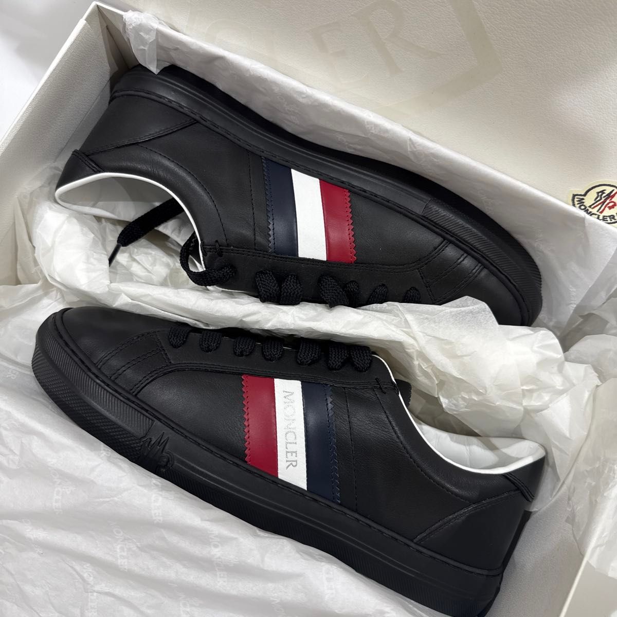 MONCLER メンズ 定番スニーカー NEW MONACO 42 27 0センチ MONCLER メンズ 定番スニーカー NEW MONACO 42 27 0センチ