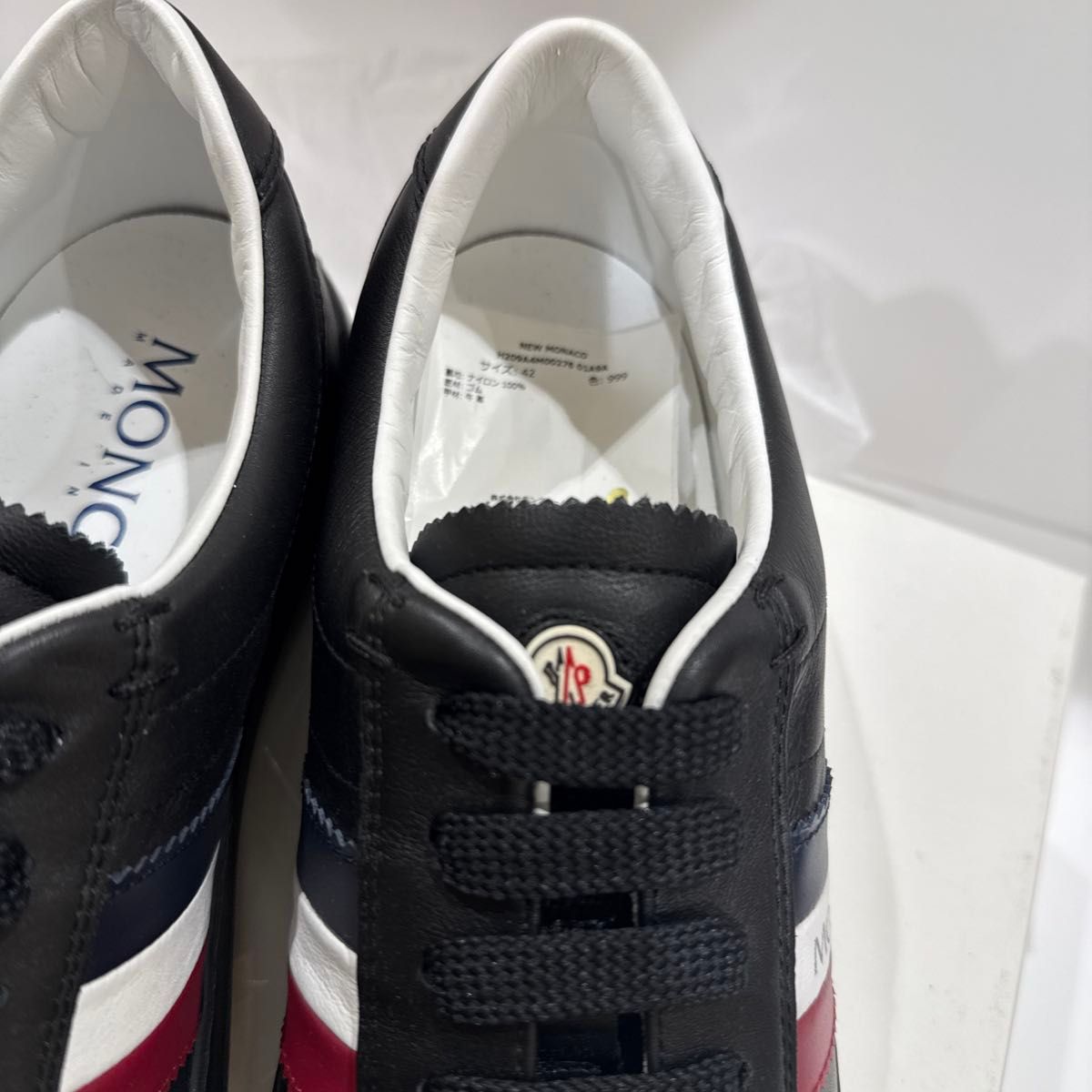 MONCLER メンズ 定番スニーカー NEW MONACO 42 27 0センチ MONCLER メンズ 定番スニーカー NEW MONACO 42 27 0センチ