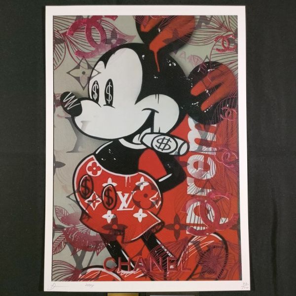 AB113 DEATH NYC 世界限定ポスター 現代アート ポップアート AB113 DEATH NYC 世界限定ポスター 現代アート ポップアート