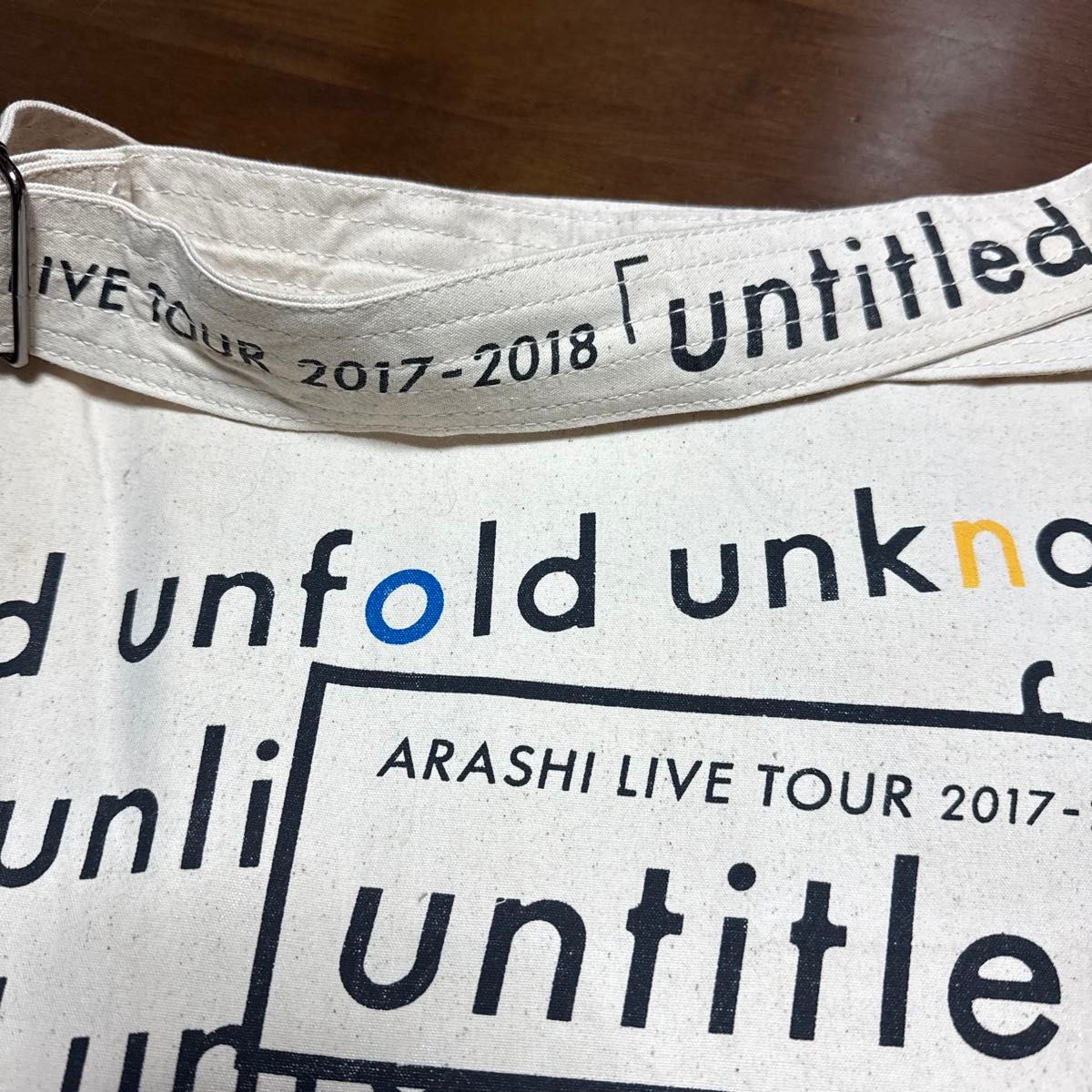 嵐グッズ untitled 2017-2018 トートバッグ ショルダーバッグ 嵐グッズ untitled 2017-2018 トートバッグ ショルダーバッグ
