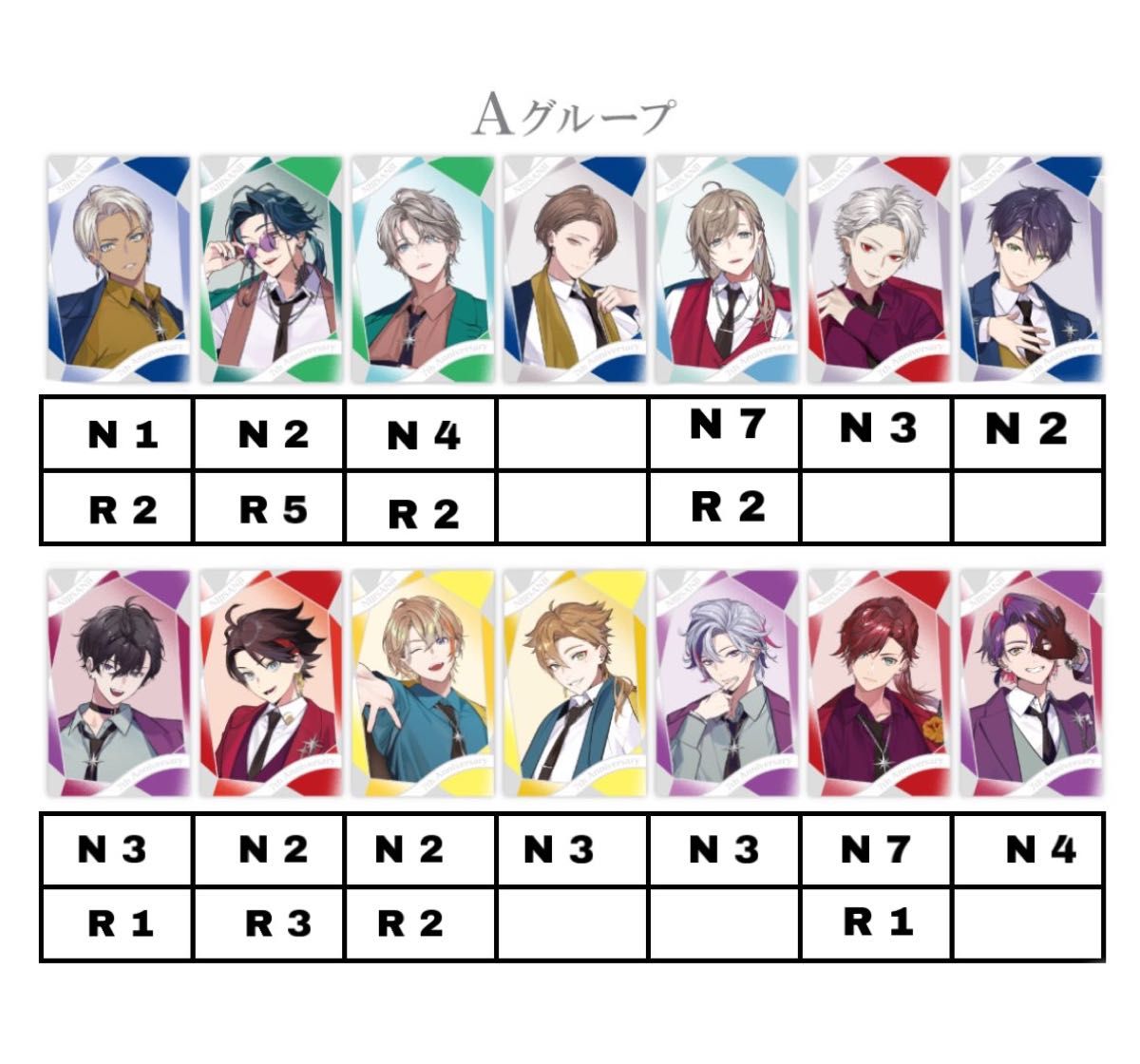 にじさんじ 7周年 チェキ風カード チェキカ|Yahoo!フリマ(旧 にじさんじ 7周年 チェキ風カード チェキカ|Yahoo!フリマ(旧