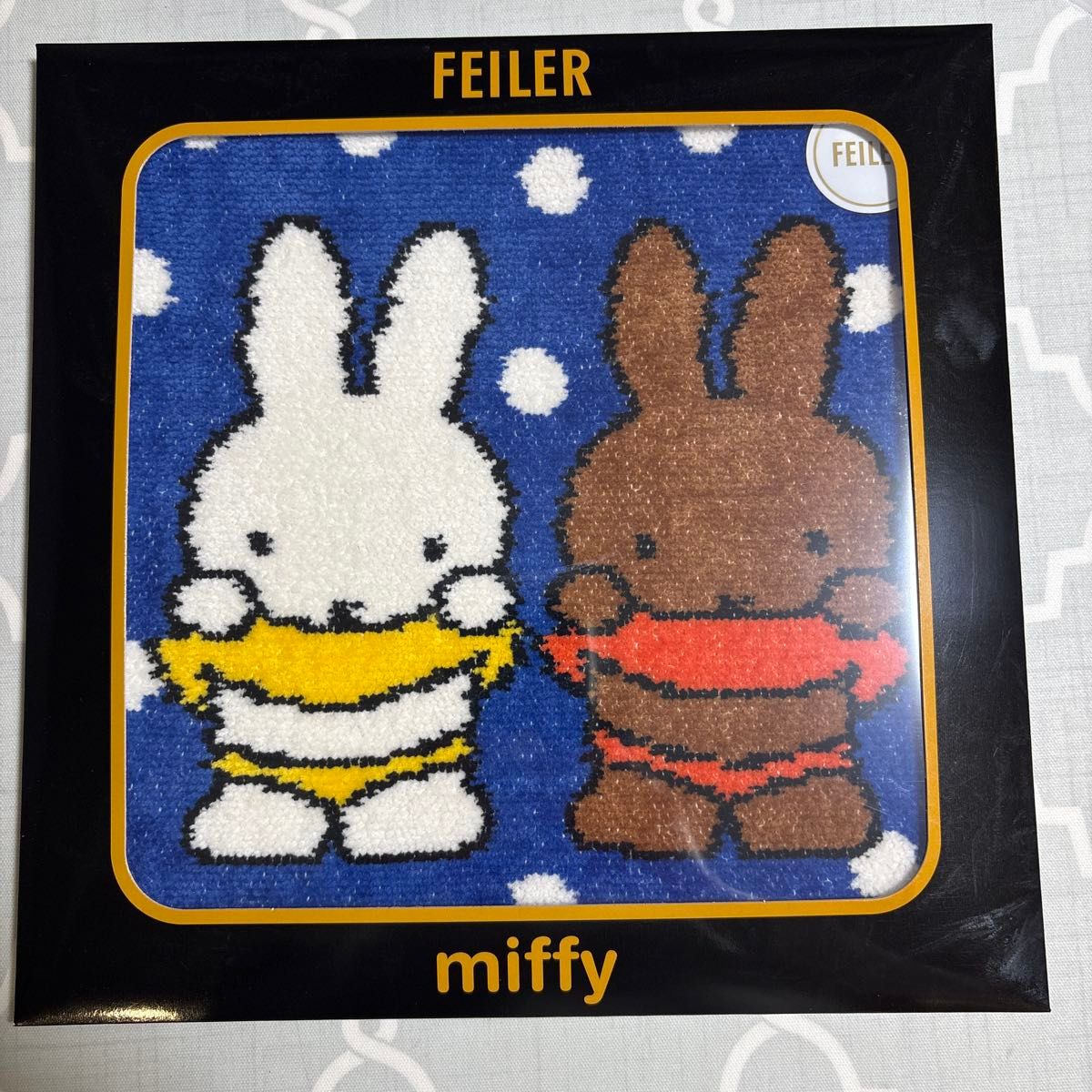 新品】ミッフィー フェイラーハンカチ ミッフィー&メラニー 新品】ミッフィー フェイラーハンカチ ミッフィー&メラニー