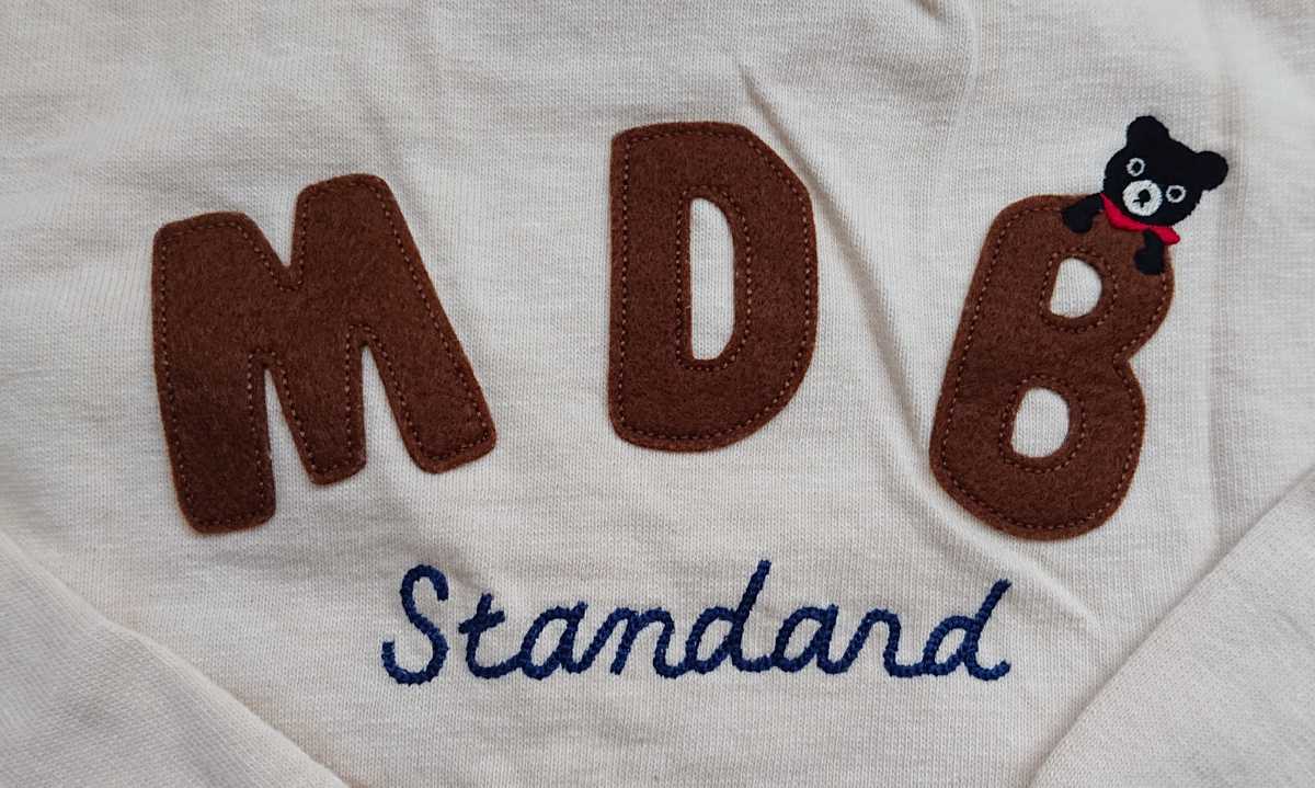  не использовался сделано в Японии Miki House двойной B STANDARD STYLE футболка 100