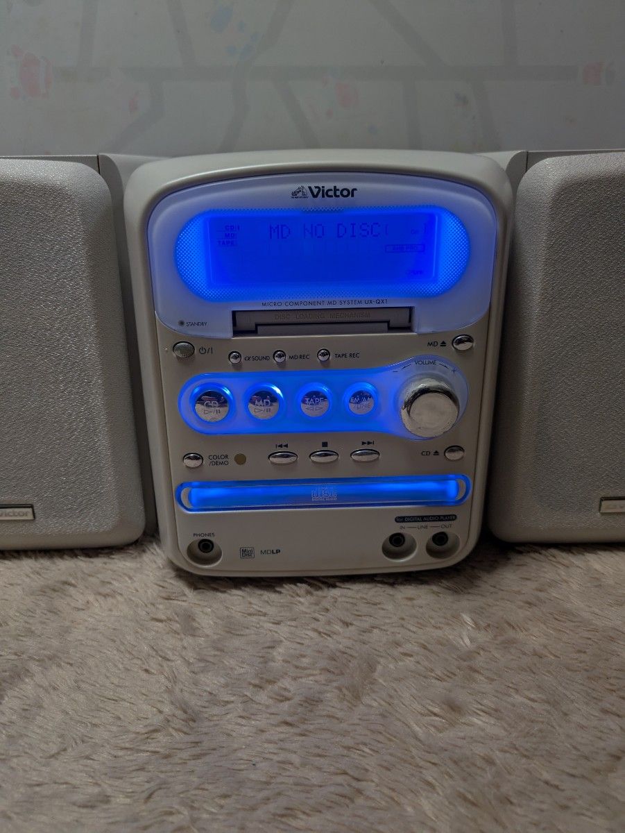 ビクター ミニコンポ CA-UXQX1-W ジャンク品|Yahoo!フリマ(旧 ビクター ミニコンポ CA-UXQX1-W ジャンク品|Yahoo!フリマ(旧