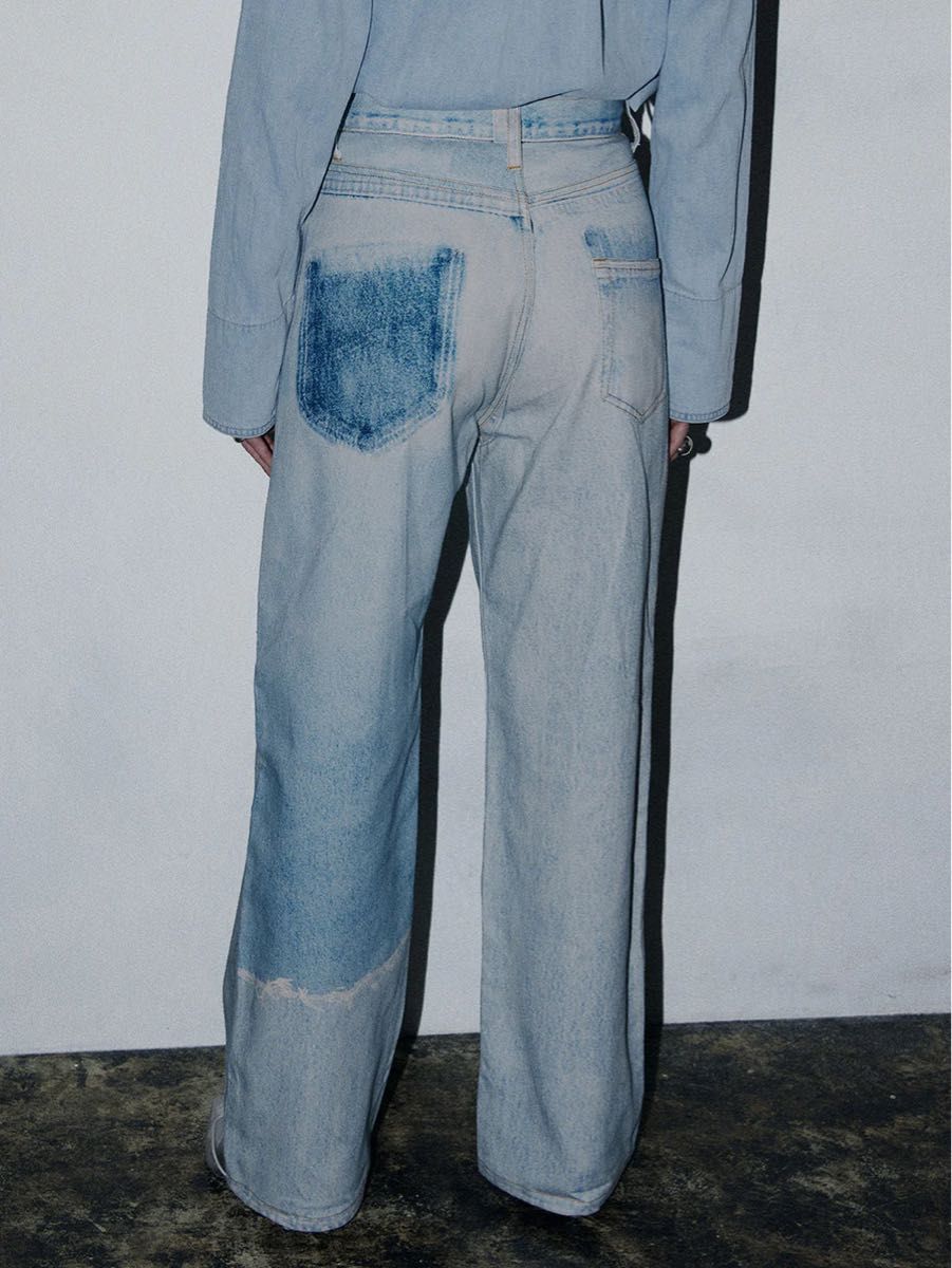 Ameri TROMPE L′OEIL DENIM PANTS|Yahoo!フリマ(旧PayPayフリマ) Ameri TROMPE L′OEIL DENIM PANTS|Yahoo!フリマ(旧PayPayフリマ)