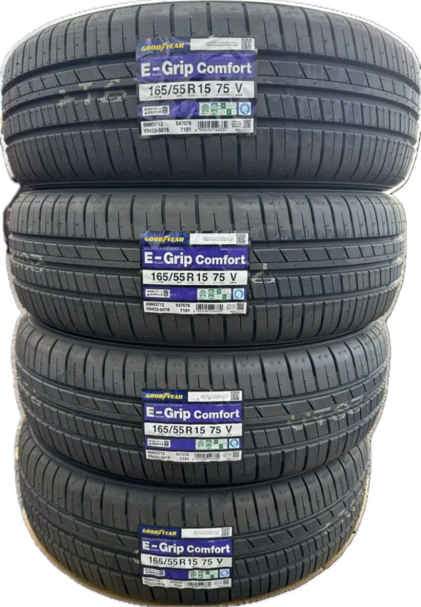 新品グッドイヤー E-Grip comfort 165/55R15 4本セット|Yahoo 新品グッドイヤー E-Grip comfort 165/55R15 4本セット|Yahoo