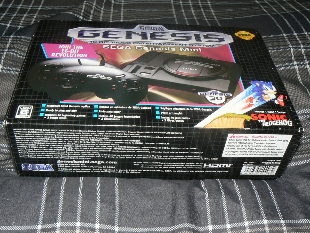 新品 Sega Genesis Mini セガ ジェネシス ミニ (メガドライブ 新品 Sega Genesis Mini セガ ジェネシス ミニ (メガドライブ
